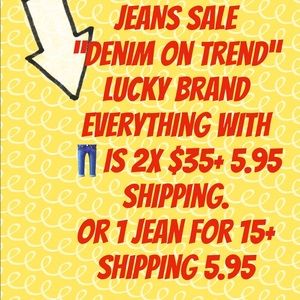 Lucky Brand jeans sale, like new,bundle & save.